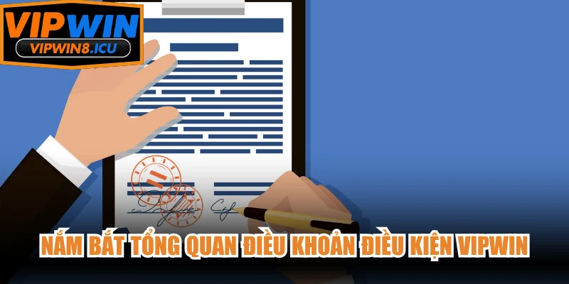 Nắm bắt tổng quan điều khoản điều kiện VIPWIN